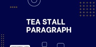 tea stall paragraph
