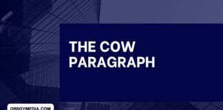 the cow paragraph