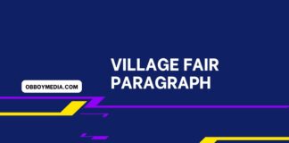 village fair paragraph