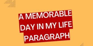 a memorable day in my life paragraph