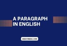 a paragraph in english ( বাংলা অর্থ সহ – সহজ ভাষায় ) কয়েক পড়াতেই মুখস্ত হবে a paragraph in english