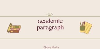 academic paragraph