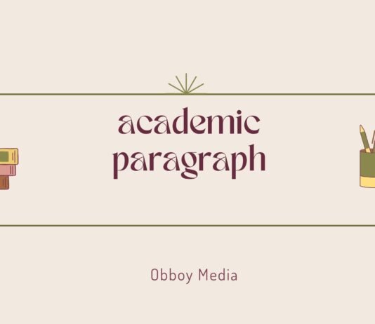 academic paragraph