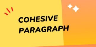 cohesive paragraph