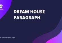 dream house paragraph
