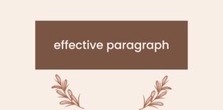 effective paragraph