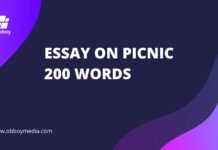 essay on picnic 200 words ( বাংলা অর্থ সহ ) মুখস্ত হবে ১০ মিনিটেই essay on picnic 200 words