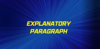 explanatory paragraph