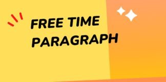 free time paragraph