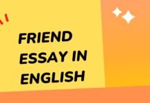 friend essay in english ( বাংলা অর্থ সহ – সহজ ভাষায় ) কয়েক পড়াতেই মুখস্ত হবে friend essay in english