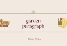 garden paragraph ( বাংলা অর্থ সহ – সহজ ভাষায় ) কয়েক পড়াতেই মুখস্ত হবে garden paragraph