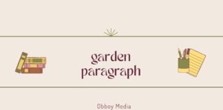 garden paragraph