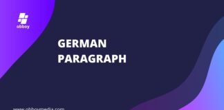 german paragraph