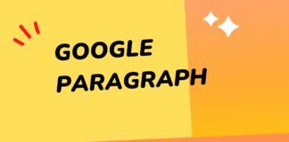 google paragraph