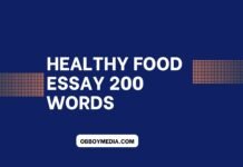 healthy food essay 200 words ( বাংলা অর্থ সহ – সহজ ভাষায় ) কয়েক পড়াতেই মুখস্ত হবে healthy food essay 200 words