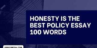 honesty is the best policy essay 100 words