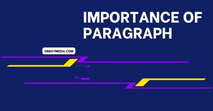 importance of paragraph