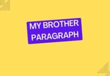 my brother paragraph