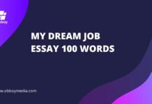 my dream job essay 100 words ( বাংলা অর্থ সহ ) মুখস্ত হবে ১০ মিনিটেই my dream job essay 100 words