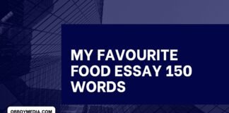 my favourite food essay 150 words