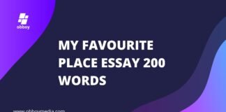 my favourite place essay 200 words