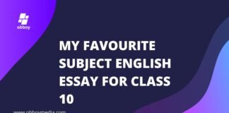 my favourite subject english essay for class 10