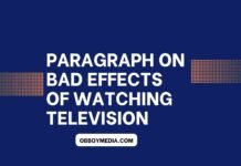 paragraph on bad effects of watching television (বাংলা অর্থসহ) এটি লিখলে স্যার ফুল মার্ক দিবেই paragraph on bad effects of watching television