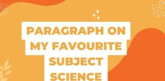 paragraph on my favourite subject science