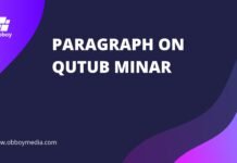 paragraph on qutub minar