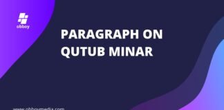 paragraph on qutub minar