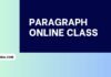 paragraph online class