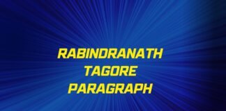 rabindranath tagore paragraph
