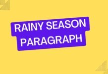 rainy season paragraph