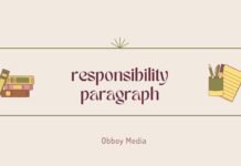 responsibility paragraph ( বাংলা অর্থ সহ – সহজ ভাষায় ) কয়েক পড়াতেই মুখস্ত হবে responsibility paragraph
