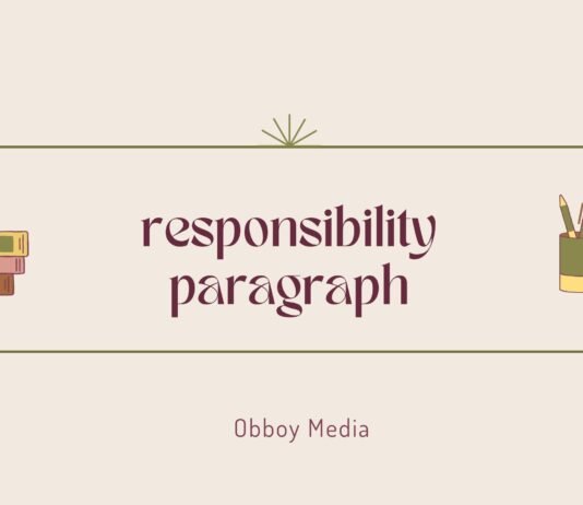 responsibility paragraph