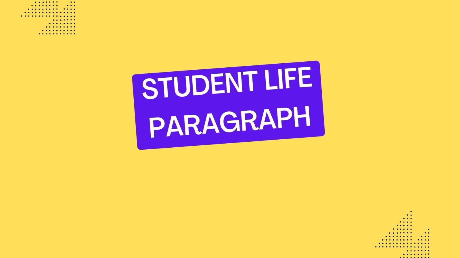 student-life-paragraph