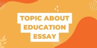 topic about education essay