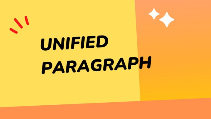unified paragraph