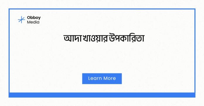 আদা খাওয়ার উপকারিতা আদা খাওয়ার উপকারিতা