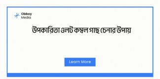 উপকারিতা ওলট কম্বল গাছ চেনার উপায়