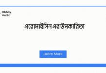 এরোমাইসিন এর উপকারিতা