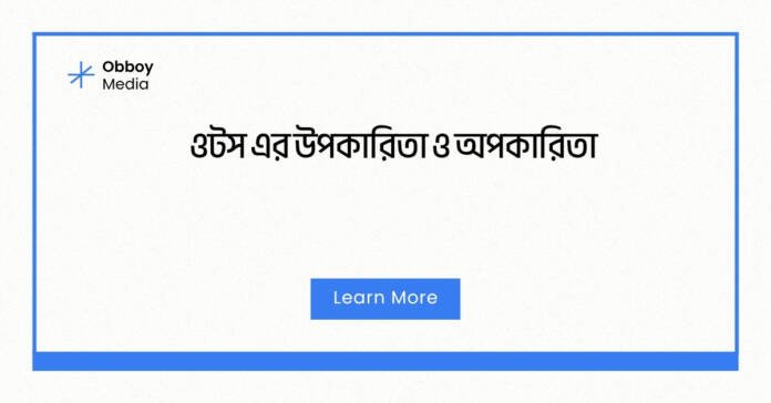 ওটস এর উপকারিতা ও অপকারিতা ওটস এর উপকারিতা ও অপকারিতা