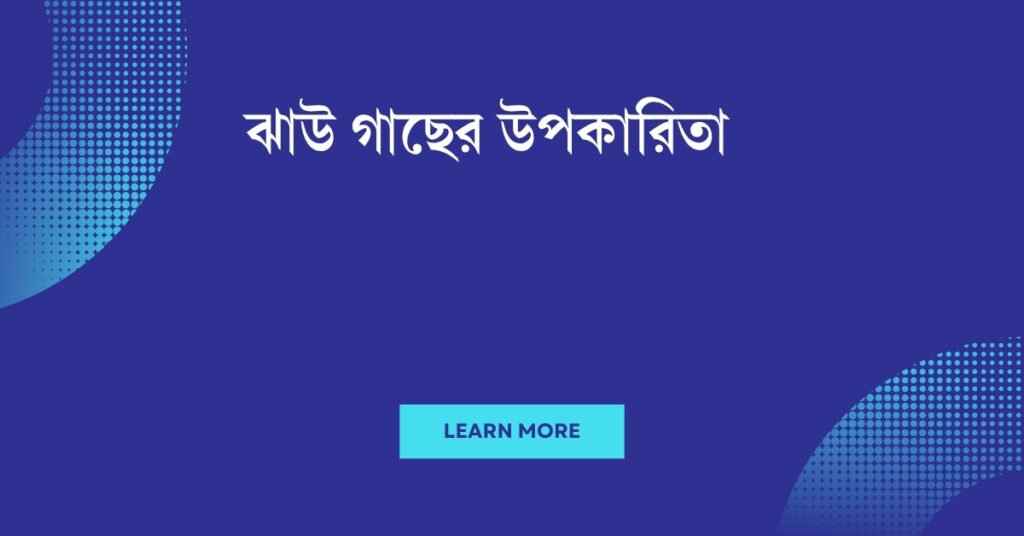 ঝাউ গাছের উপকারিতা