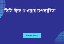 তিসি বীজ খাওয়ার উপকারিতা: স্বাস্থ্যের জন্য একটি ছোট কিন্তু শক্তিশালী খাবার তিসি বীজ খাওয়ার উপকারিতা