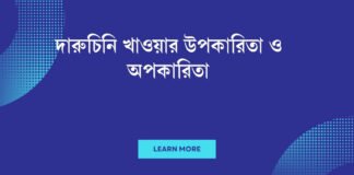 দারুচিনি খাওয়ার উপকারিতা ও অপকারিতা