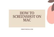 How To Screenshot On Mac