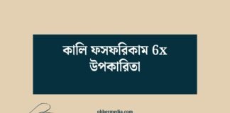 কালি ফসফরিকাম 6x উপকারিতা