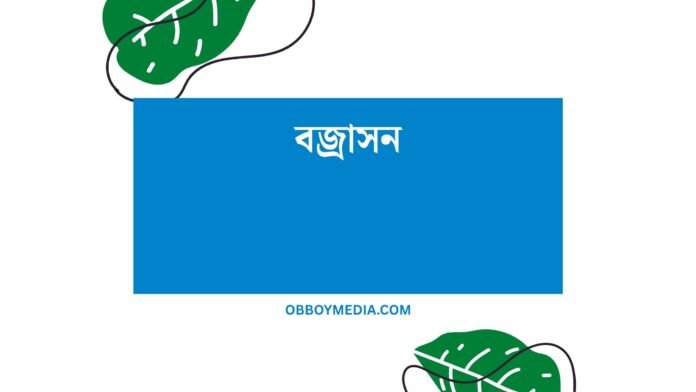 বজ্রাসন বজ্রাসন