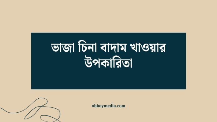 ভাজা চিনা বাদাম খাওয়ার উপকারিতা