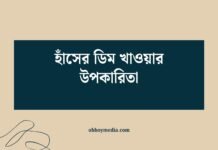 হাঁসের ডিম খাওয়ার উপকারিতা